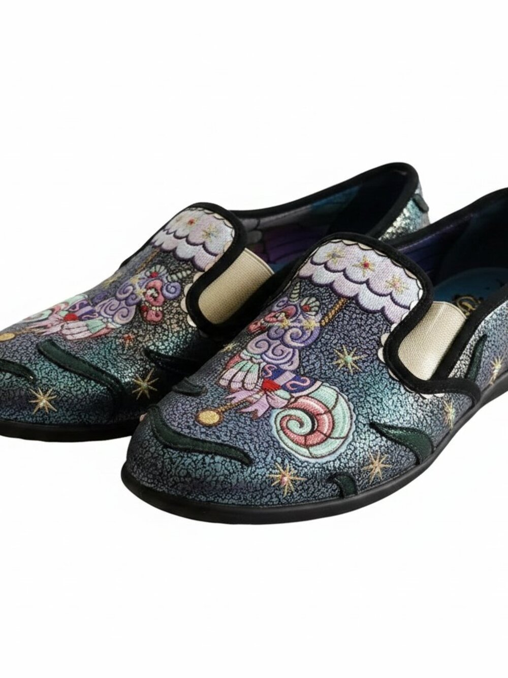 Irregular Choice Oops a Daisy loafers size 39